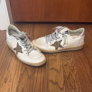 Golden Goose (GG) White Sneakers